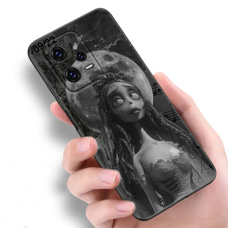 The Corpse Bride Black Silicone Phone Case For Xiaomi Redmi Note 10 11 11S 12 13 Pro 4G Plus 10S 12S 11T 5G image 3