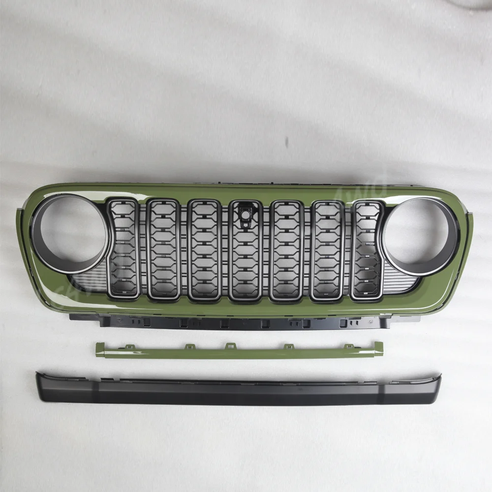 LC4WD 4X4 Accessoires Meerdere kleuren 20e verjaardag voorbumper racing grills voor 2018-2025 Jeep Wrangler JL / Gladiator JT
