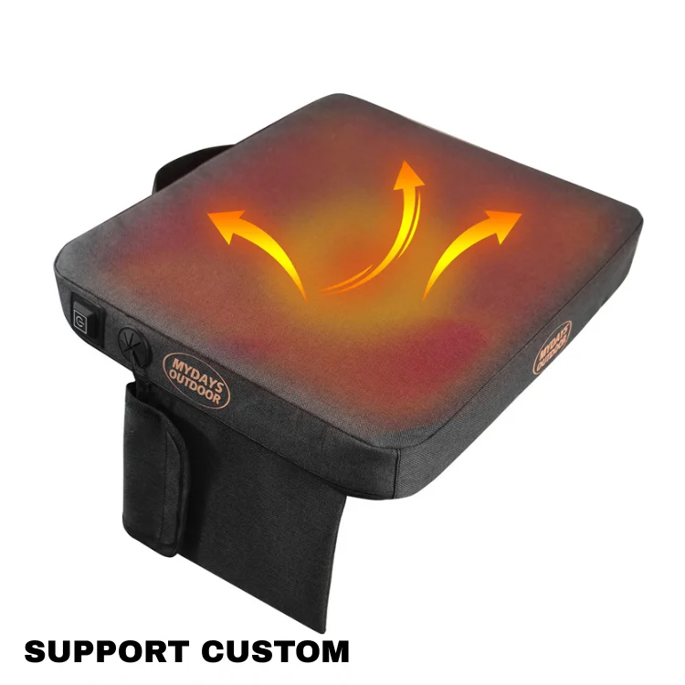 Portable Waterproof USB Outdoor Heated Seat Cushion Pad Mat for Camping Fishing Hunting Use