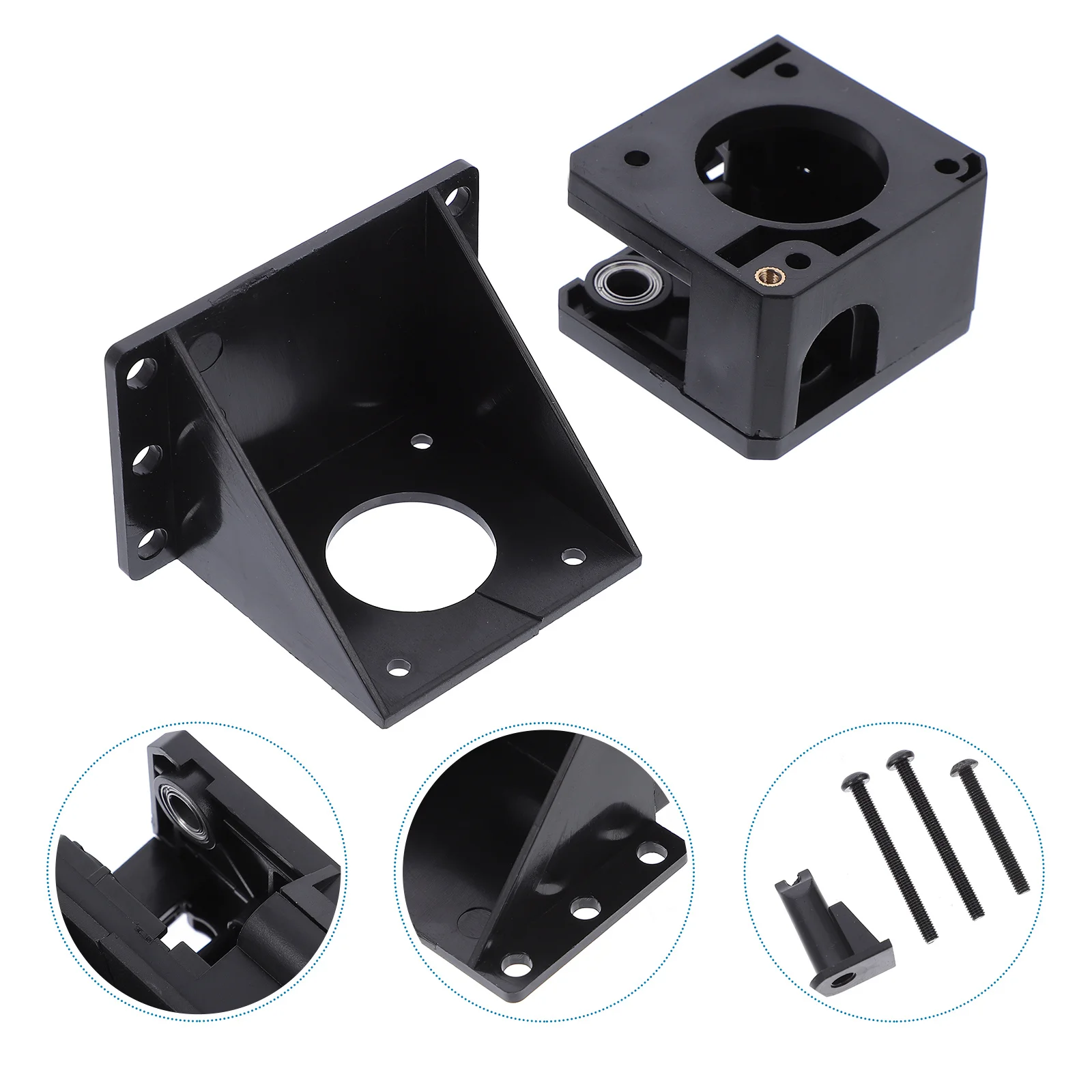 

1 комплект, экструдер для 3D-принтера, премиум-класса, 1,75 мм, экструзионный блок подачи накаливания, обновление блока для улучшения печати, детали 3D-принтера