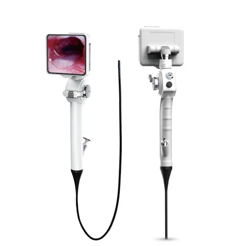 

Medical Flexible Laryngoscope Bronchoscopy Ent Video Endoscope with screen