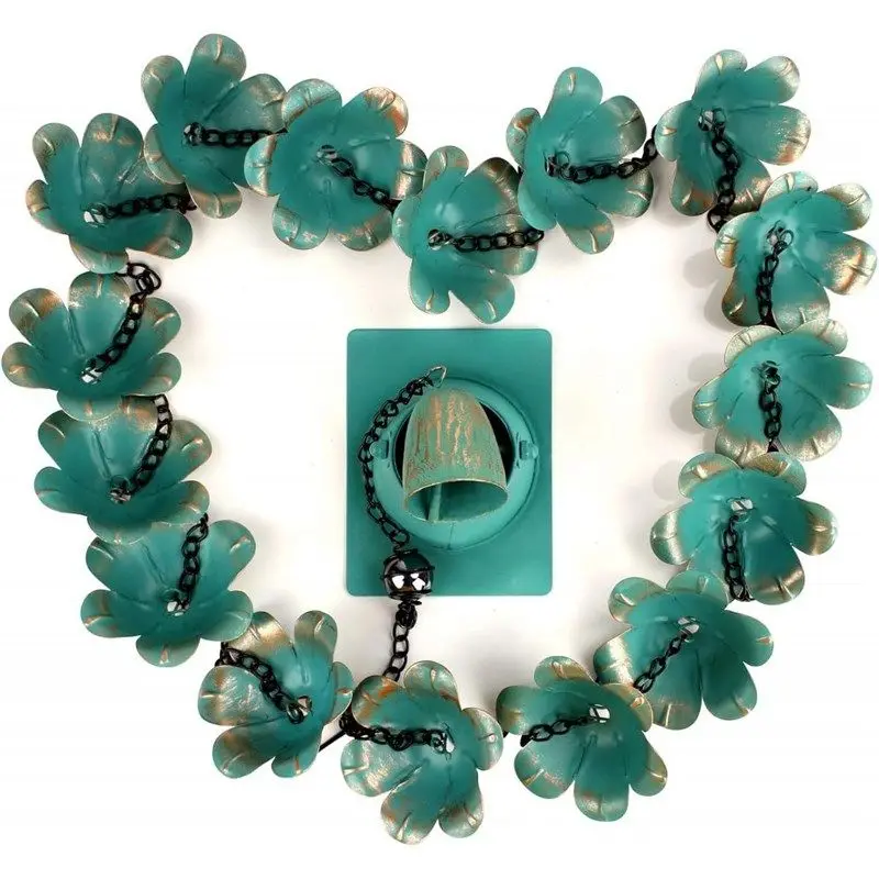 Rain guide chain Rain linling copper villa courtyard gutter eaves garden homestay drainage chain