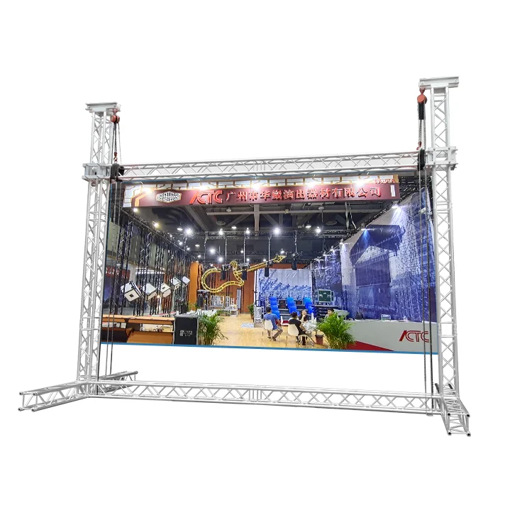 Aluminum Popular 300*300 mm led scrennd dj booth truss display for sale