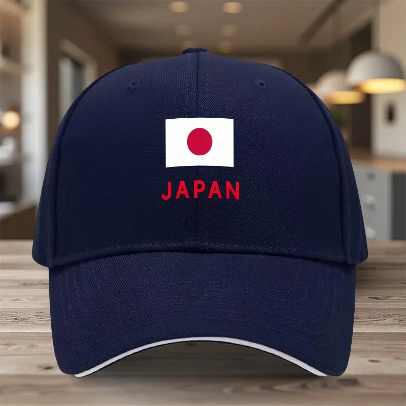Custom Hat 1pc JAPAN Adjustable Sandwich Baseball Cap, Lightweight Polyester with Printed Design, Suitable for Weddings, Parties
