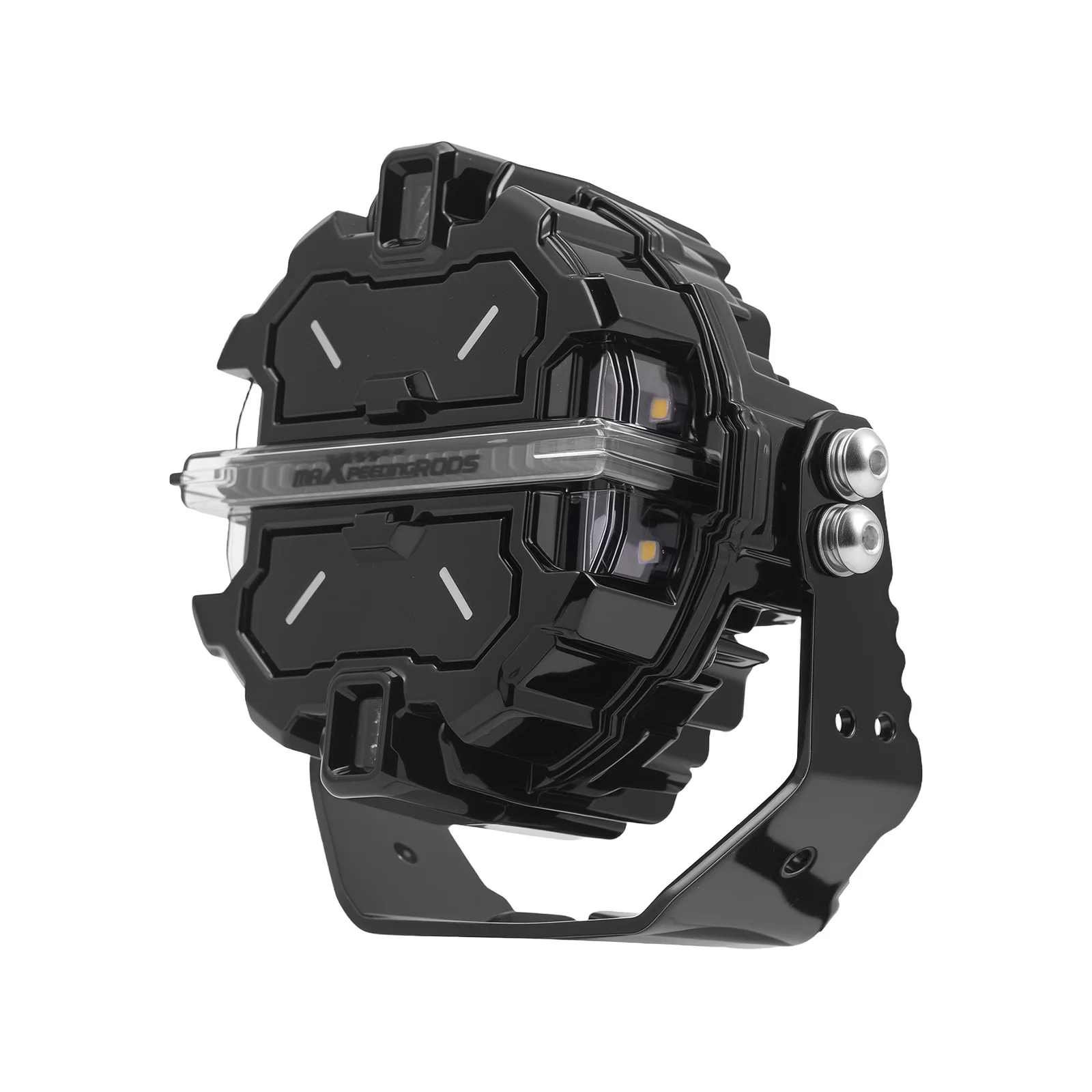 Universal 3.5 inch LED Driving Light For Vehicle White Amber RGB 270-Degree Beam