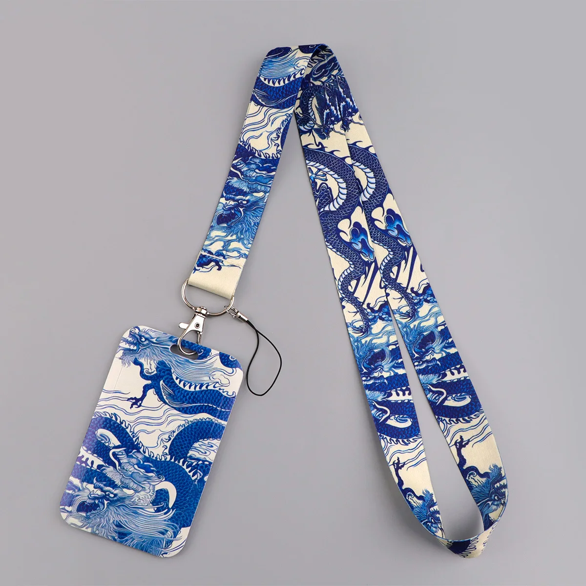 

Art Dragon Credential Holder Cool Lanyards for Key Neck Strap For Card Badge Gym Keychain Keyring Accessories Gifts