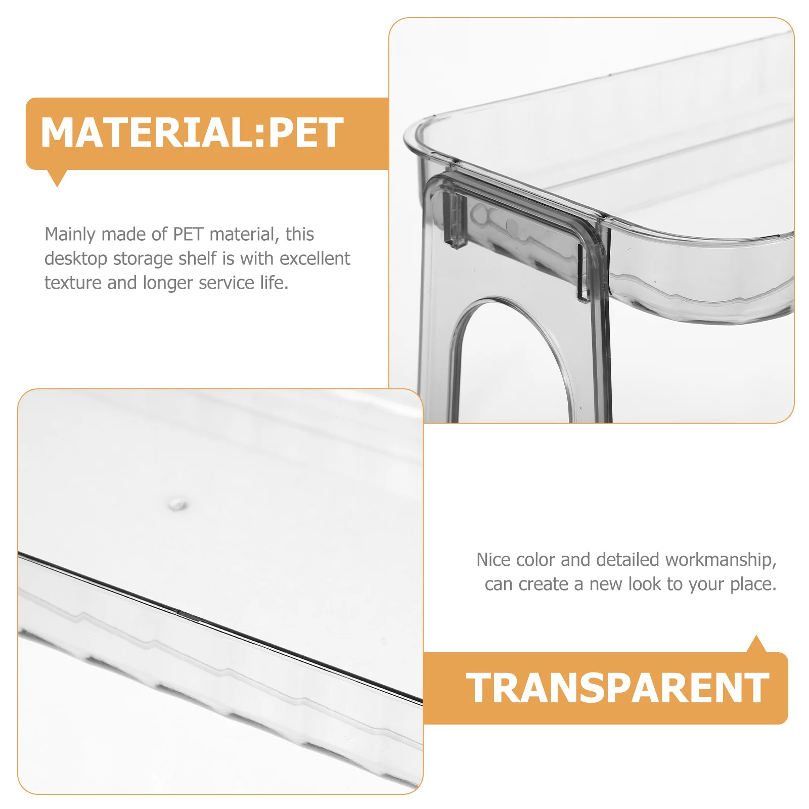 

Organizer Bathroom Countertop Shelf Desktop Storage Rack 2 Tier Toiletry Vanity Organizer Home Supplies