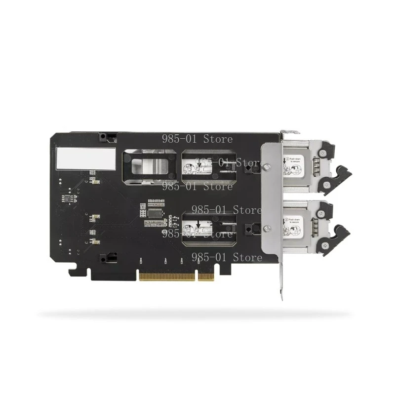 MB842MP-B 2-bit M.2 NVMe SSD to PCIe 4.0x8/x16 adapter card