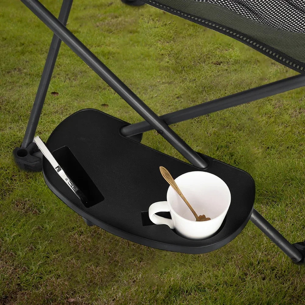 Chair Cup Holder with Mobile Phone Slot Recliner Side Table Multifunction Clip On Chair Table Portable for Camping Picnic image 3