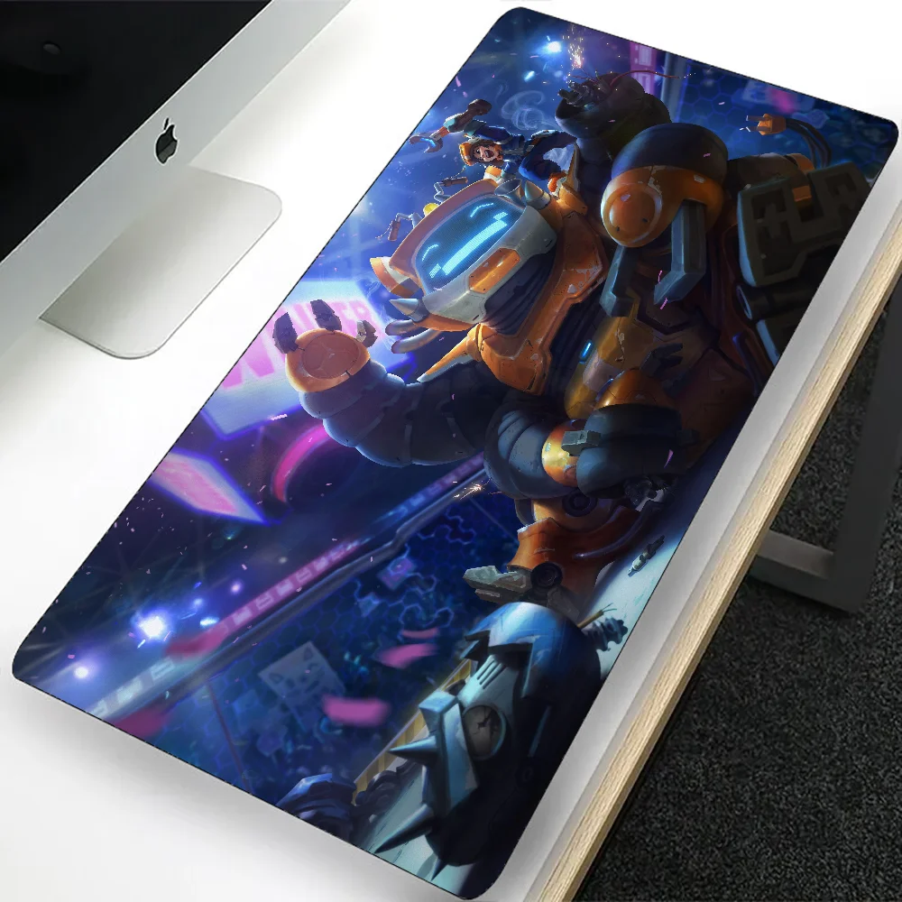 League of Legends Nunu Willump Large Gaming Mouse Pad Computer Mousepad PC Gamer Laptop Mouse Mat Office Keyboard Mat Desk Pad