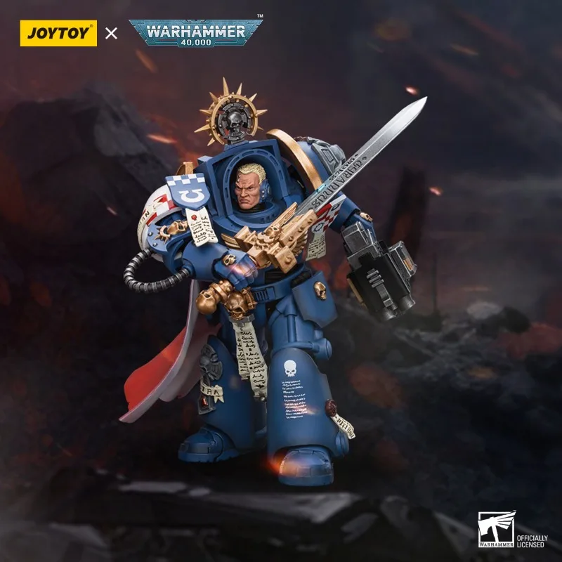

JOYTOY Warhammer 40K Фигурки Ультрамарин Терминатор Капитан Северус Agemman 1/18 Коллекция аниме Модель игрушки Подарок