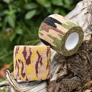 

1pc 5cm x 4.5m universal camouflage self-adhesive tape - elastic and breathable material suitable for hunting equipment, cameras