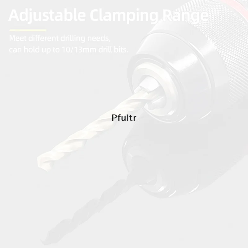 

1 Set 2-13MM/1.5-10MM Quick Change 1/4" Hex Shank/SDS /1/2" Square Socket Adapter 1/2"-20UNF Drill Chuck Wrench Conversion Tools