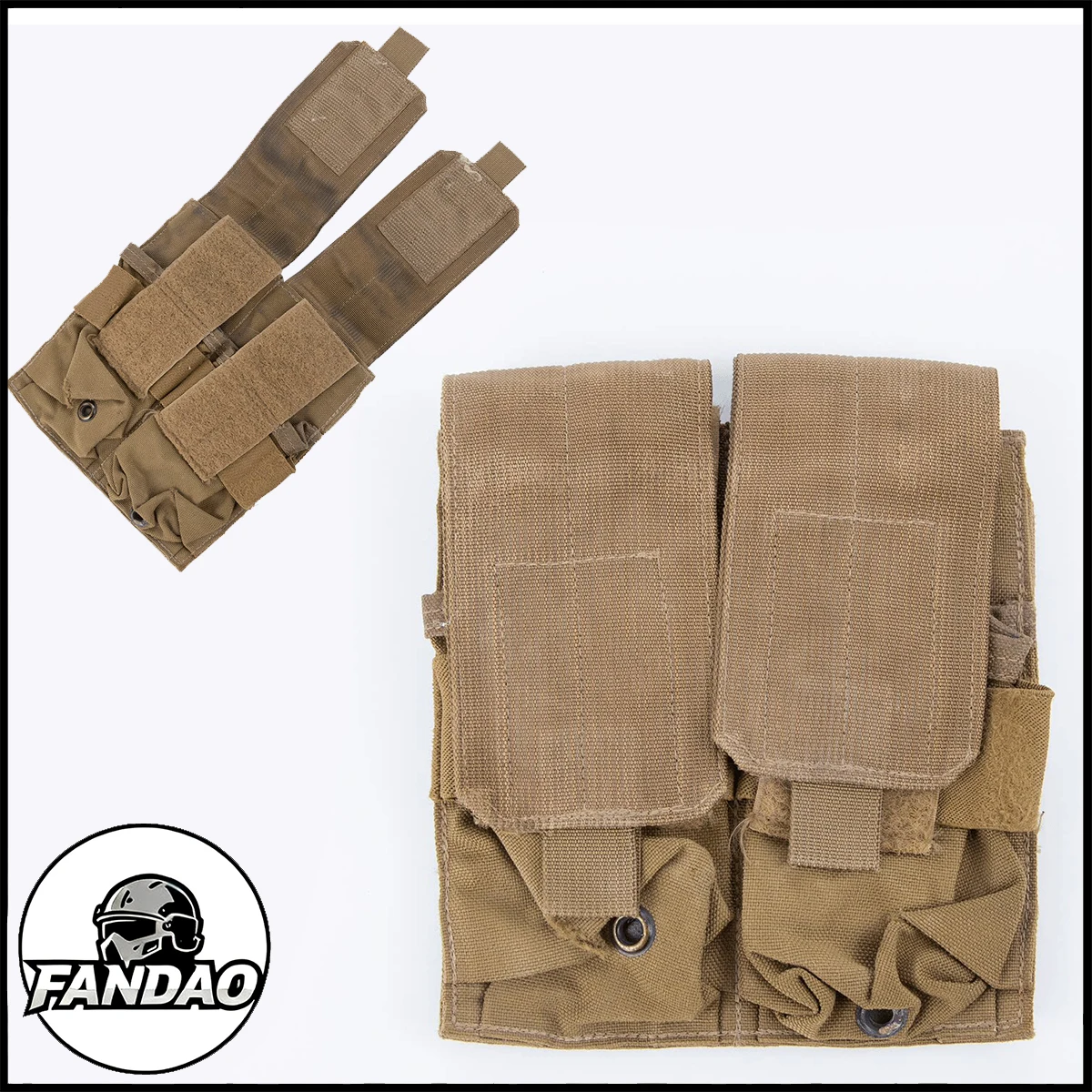 

Tactical USMC Double Magazine Pouch Military Airsoft Gear Outdoor Hunting Shooting Molle Accessory Pack CS War Game Equipment