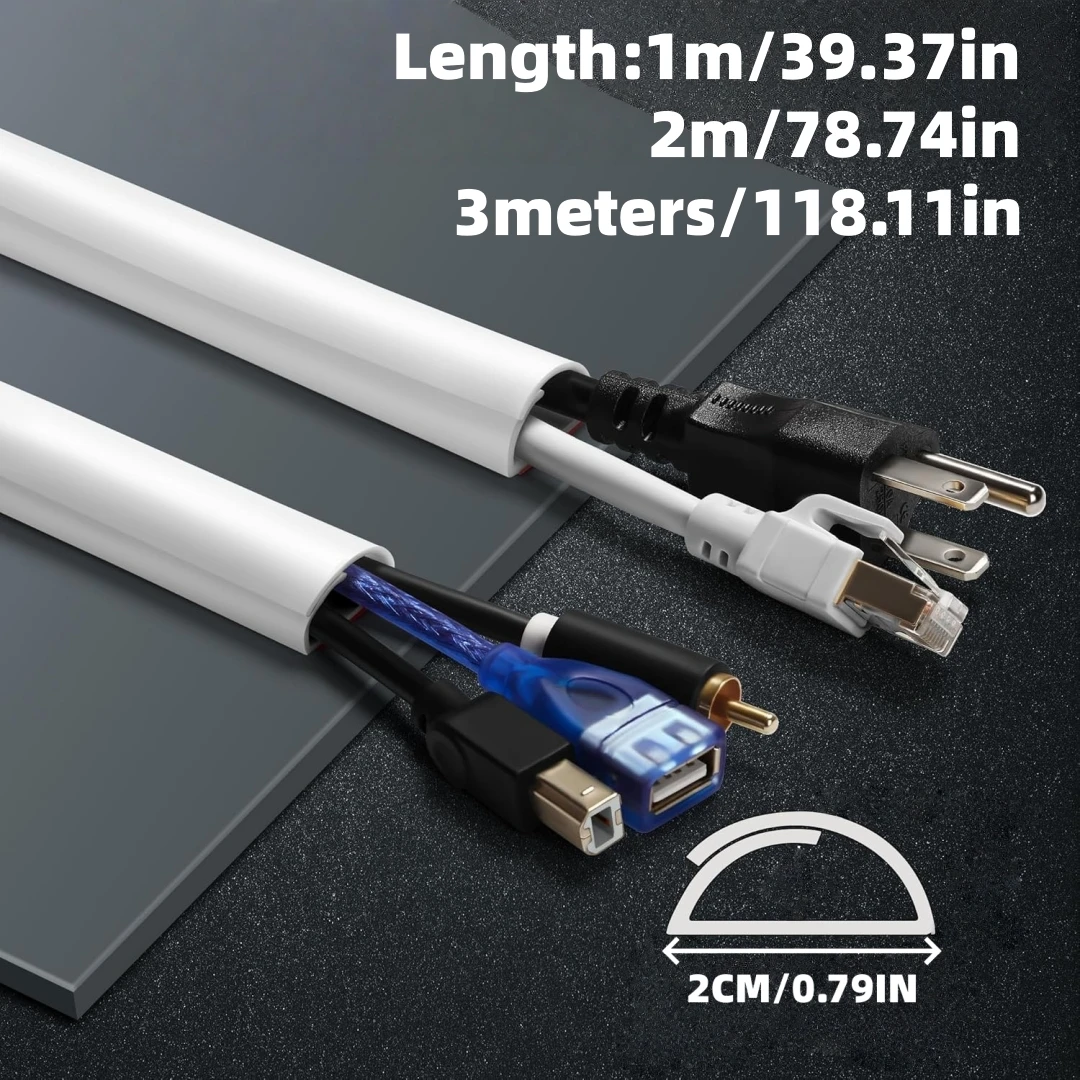 1pc Self Adhesive Anti Stepping Decoration For Household Wires Network Cables And Flexible Wiring In Cable Trays