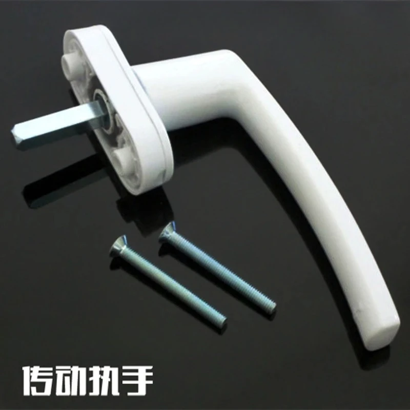 

10 pcs Plastic steel window drive handles translation push-pull inner door and window rotation handles linkage handle lock