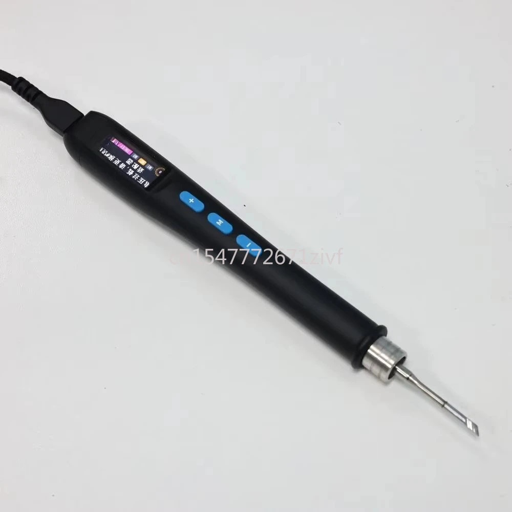

T208 Mini Portable Smart Soldering Station with LCD Display and Button Soldering Pen, Quick Charging Ready to Use