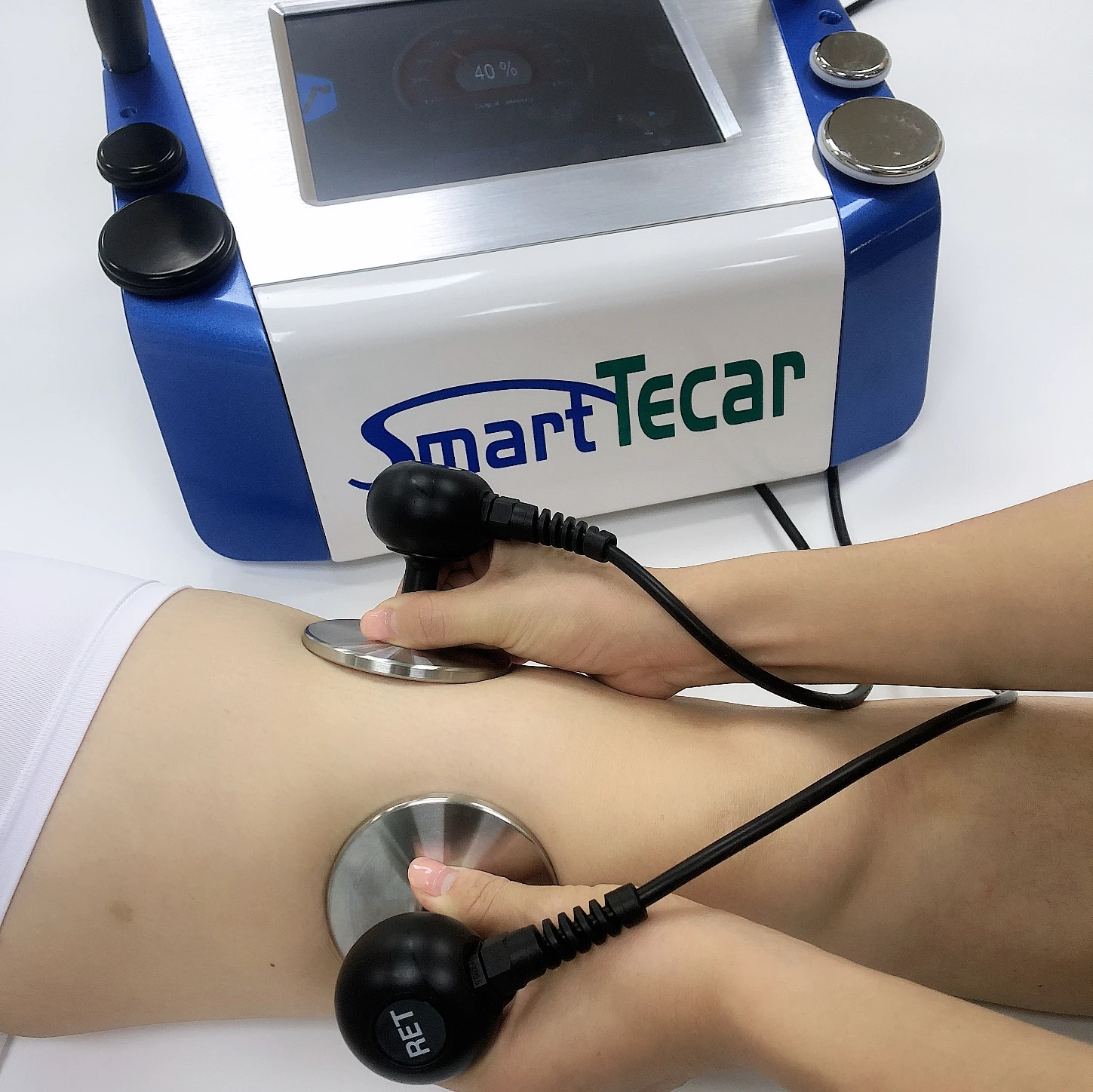 Factory physiotherapy cet ret diathermy tensamax body rehabilitation therapy terapia tecar pain relief physiotherapy smartphone