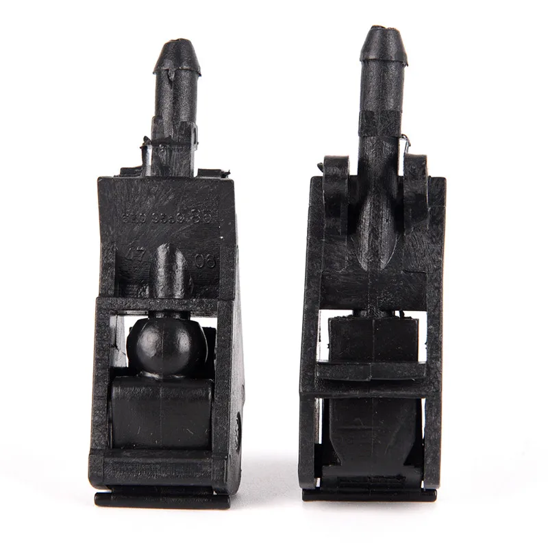 2Pcs Sprinkler Head Car Windshield Wiper Jet Washer Nozzle Fan Shaped Water Spray For Passat B5 Golf Old Bora 4 MK4
