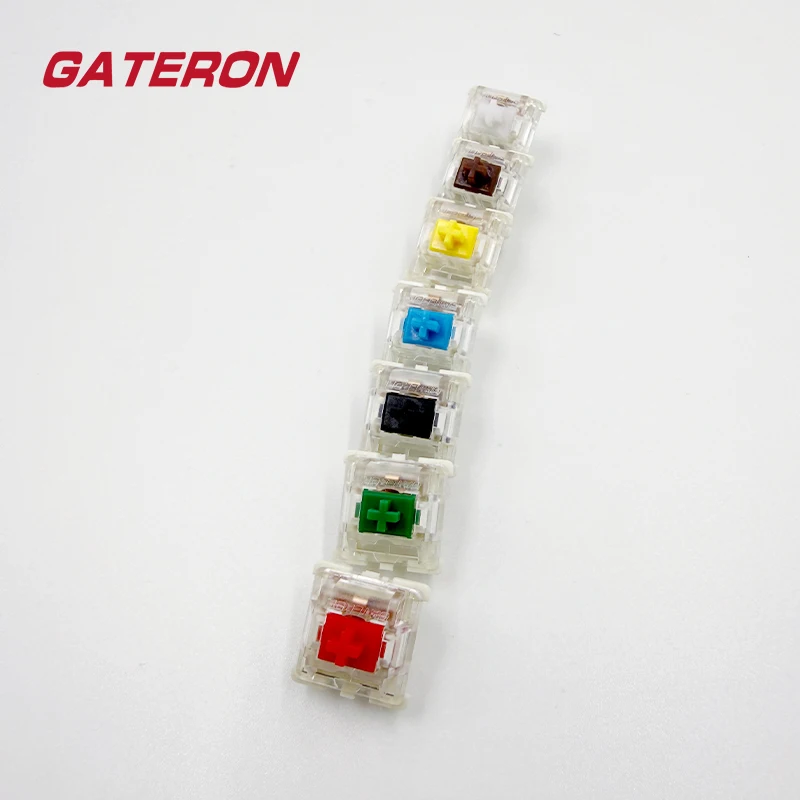 Gateron Switches Mechanical Keyboard KS-9 3 Pin Red Brown Blue Green White RGB Silent Clicky Linear Tactile Compatible Cherry MX