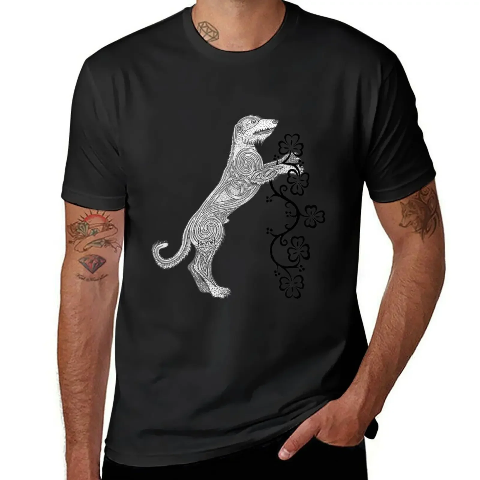 

Футболка ramмадридского волчника, обычная футболка, летняя одежда, мужская футболка