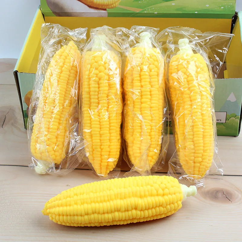 

Squeeze Toy Simulation Corn Tpr Soft Stress Relief Stretch Fidget Toy For Adult Anxiety Pressure Relief Sensory