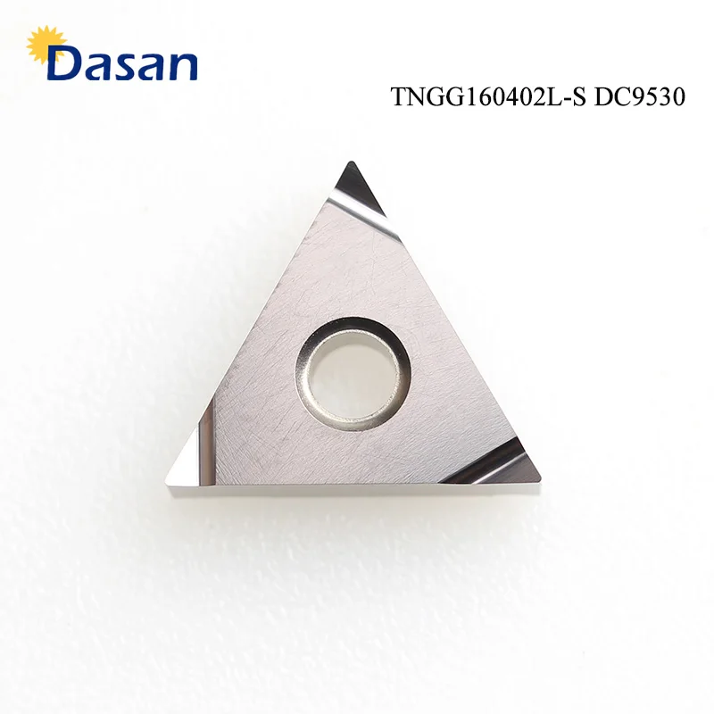 TNGG160404 R-L تحول شفرة TNGG آلة خرط تعمل بالتحكم الرقمي بواسطة الحاسوب أداة قطع المعادن 10 قطعة TNGG160402 R-S الحز سيرميت إدراجات عالية الجودة R-P