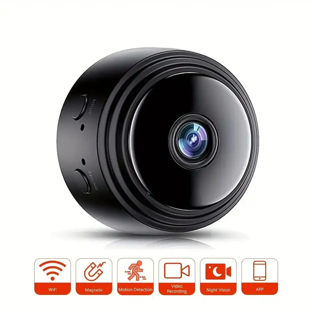 Mini telecamera A9 HD 720P Sicurezza domestica intelligente Telecamera IP WiFi Monitor Telecamera remota mobile Applicazione remota mobile