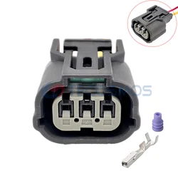 1/5/10Set For 3 Pin Headlight Acura Ignition Coil Connector 6189-0968 6918-1833 For Honda Crank Sensor K24 Civic 18AWG Wire