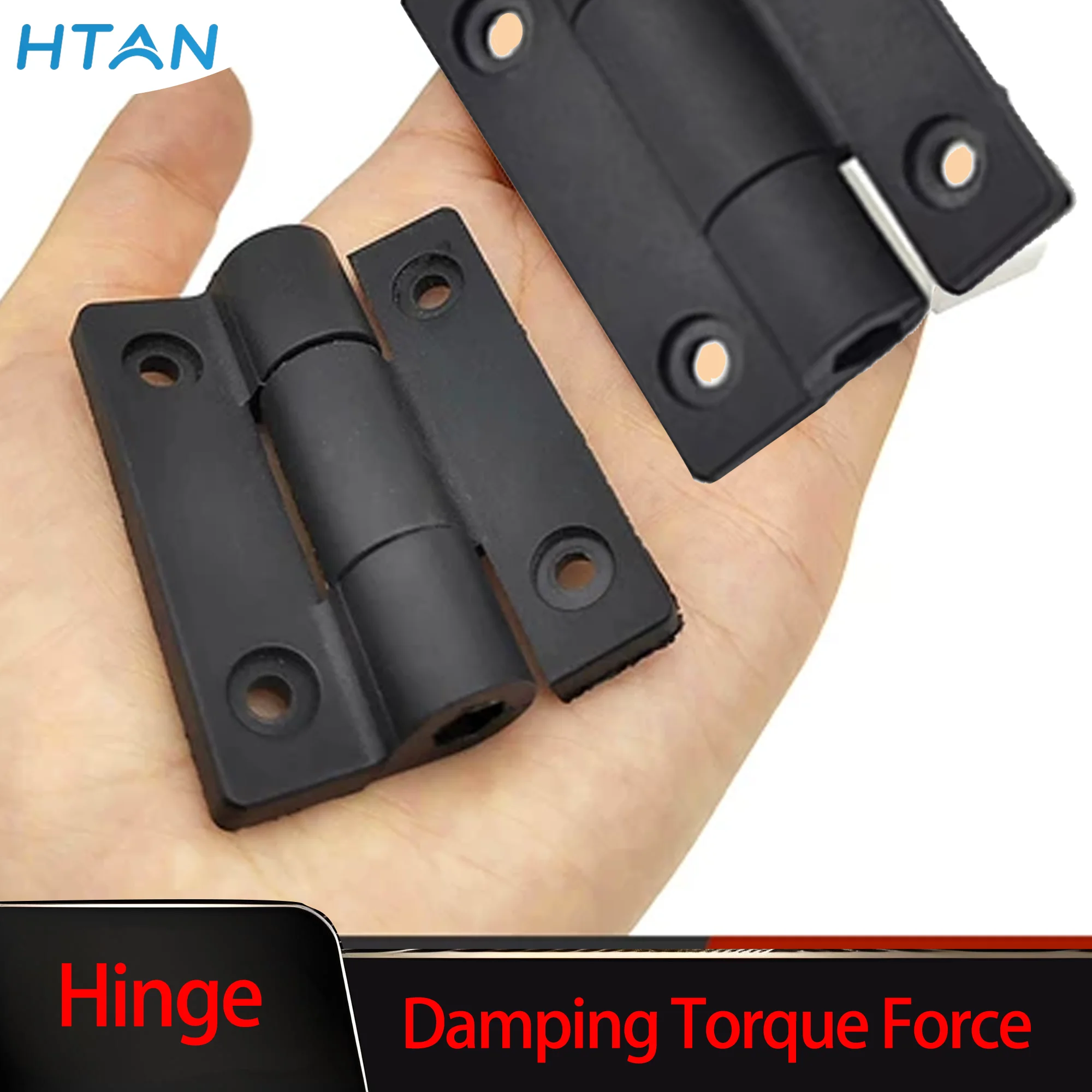 

5pcs Plastics Damping Hinge for Medical Equipment Industrial Electrical Machinery Adjustable Stop Feature