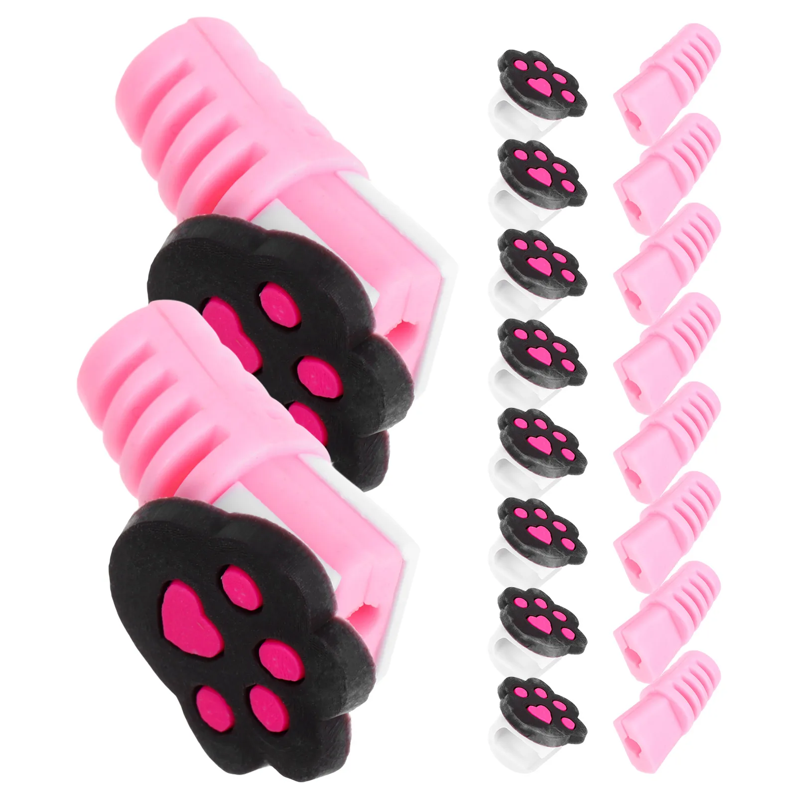 

10 pcs USB Protector Charging Cable Saver Saver USB Cable Protector Compatible Original Cord Prevent Break