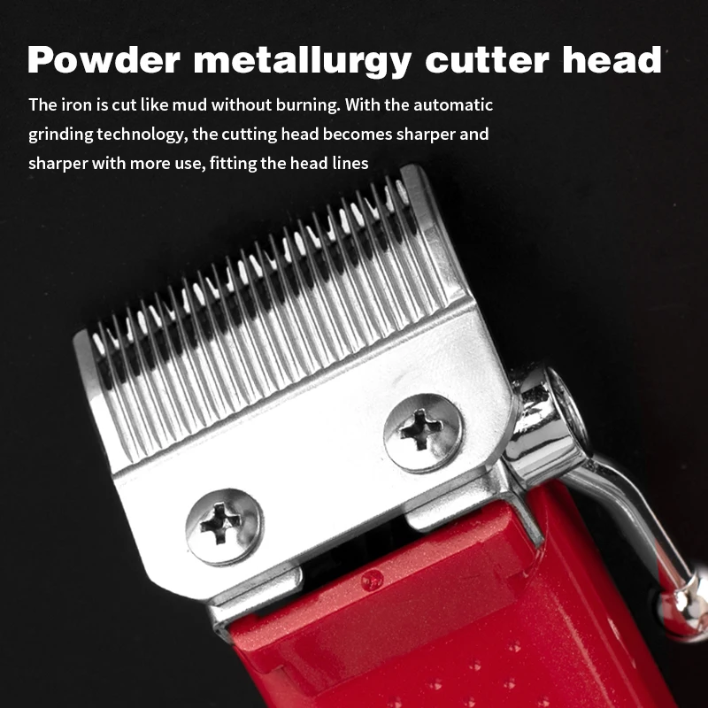 Waikil เครื่องที่ตัดขนผมไร้สายแบบชาร์จไฟได้, ที่ตัดขนไฟฟ้าแบบมืออาชีพยูเอสบีสแตนเลสสำหรับผู้ชาย