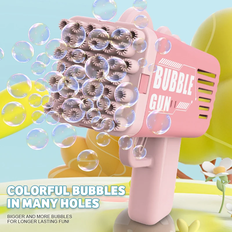 Pistola de burbujas de dinosaurio de mano eléctrica, pistola de burbujas para niños, juguete para exteriores, regalo de interacción entre padres e hijos sin batería de agua de burbujas