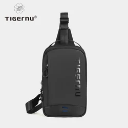 Tigernu Borsttassen Voor Mannen Coole Stijl Mannen Schoudertas 9.7inch IPad Tas Toevallige Mannelijke Crossbody Tas Lichtgewicht Mini tassen Messenger