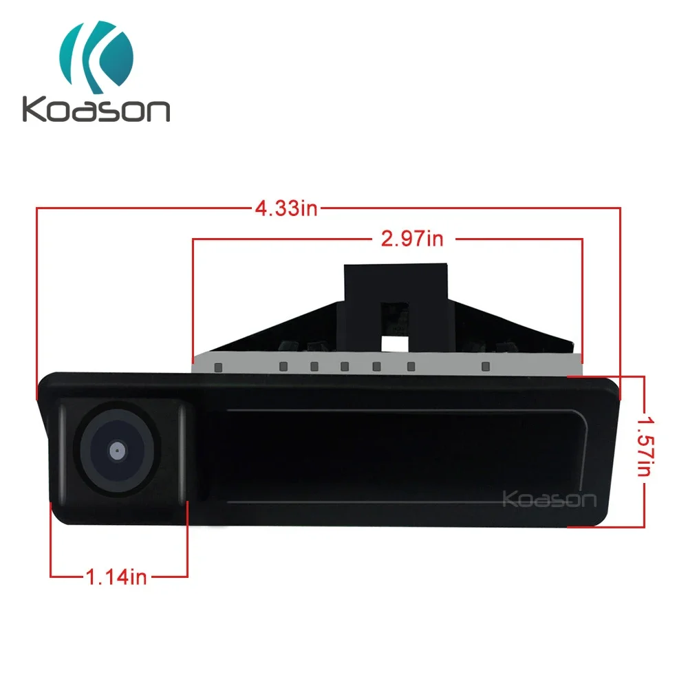 

Koason Car Rear View Camera Reverse Camera Hand pull Car Open Trunk for E60 E61 E90 E91 E92 E93 E70 E71 E82 E88