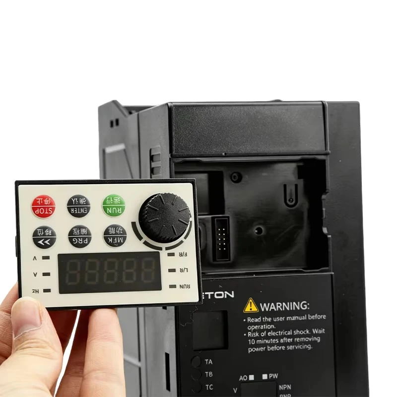 CNC Machine Tools VFD Drive 4KW 220V Single Phase to 3 Phase 380V Frequency Converter Inverter For Spindle Motor