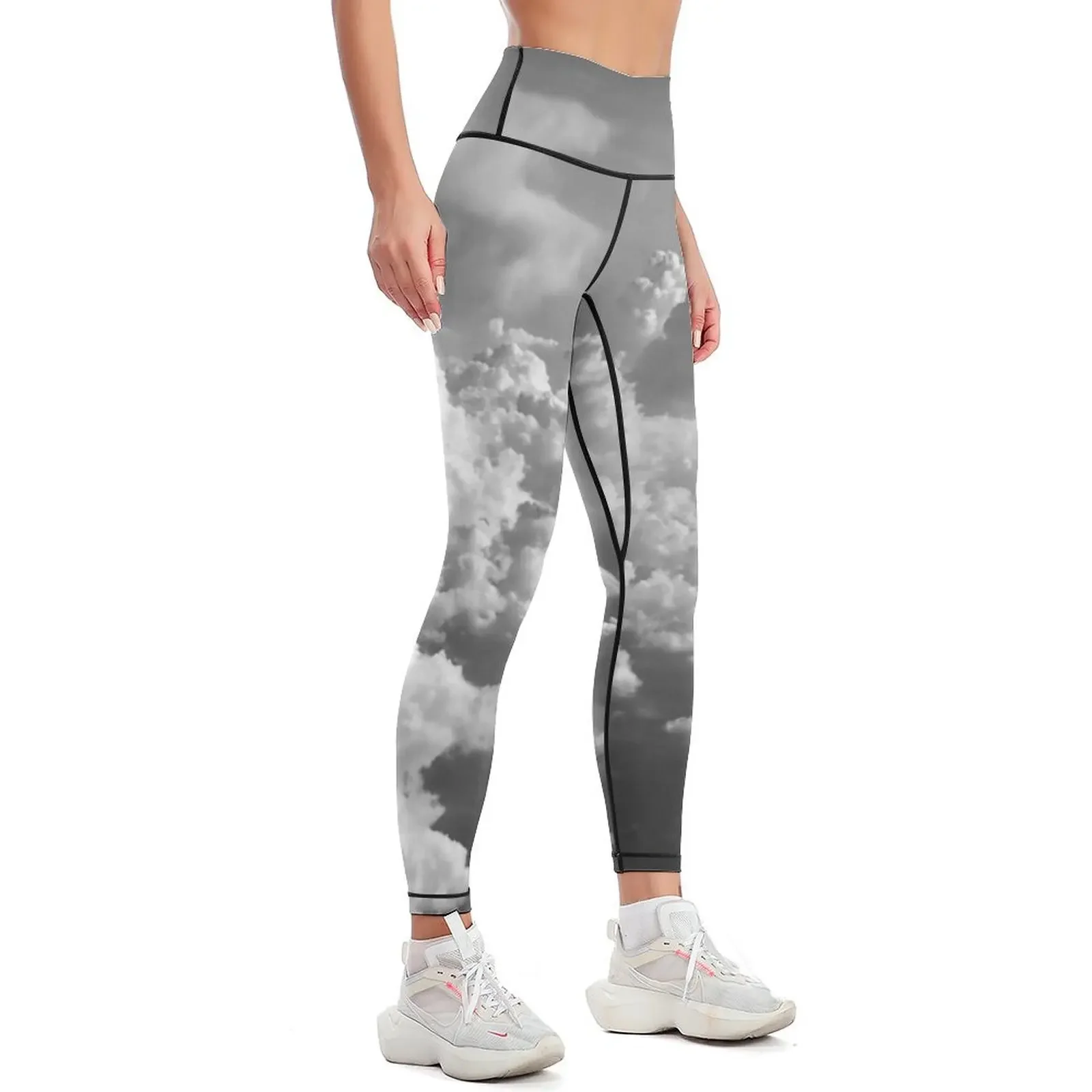 High in the Sky the Clouds Fly Leggings sports shirts gym Women's sports Jogger pants jogging pants Womens Leggings