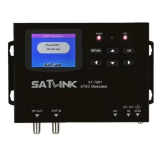 Satlink ST-7201 High-performance ATSC-T/ATSC-C HD Modulator Range 50~860MHz