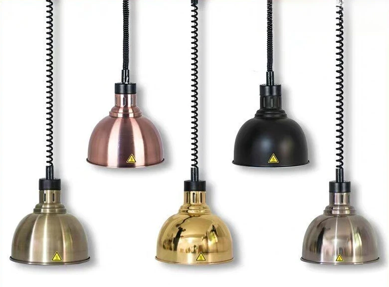 telescopic-insulation-lamp-single-head-lift-hanging-food-insulation-lamp-buffet-barbecue-lamp-food-heating-chandelier
