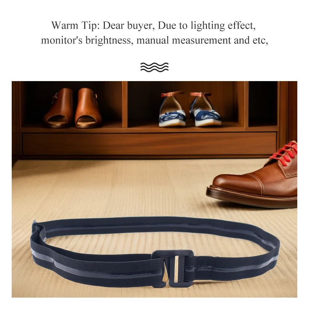 قابل للتعديل للجنسين قميص البقاء حزام عدم الانزلاق المضادة للتجاعيد لملابس المكتب الرسمي ملابس المهنية 2.5 سنتيمتر مشبك خطاف بلاستيكي #6