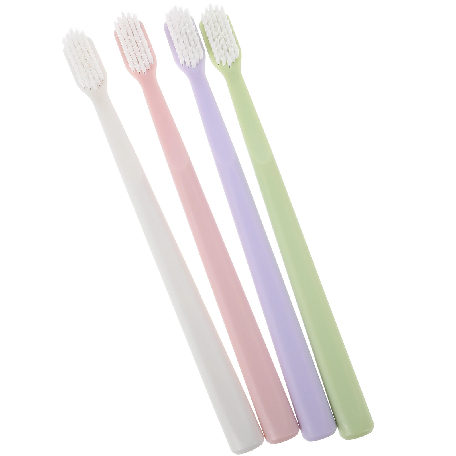 

2 Boxes Soft Bristle Toothbrush Set Travel with Cap Lightweight Portable Small Size Store Hygienic Clean