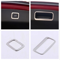 For MG HS 2018 - 2020 2022 Car Taildoor Trunk Switch Handle Frame Trims Accessories Tailgate Tail Door Inside Stainless Steel