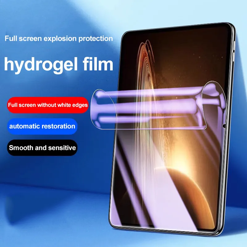 Hydrocoagulated Films For Redmi Pad Pro 5G 12.1 Pro12.1 Pad SE 11 10.61 Xiaomi Poco Pad 2024 12.1 6S Pro 5 6 Pro Soft PET Film