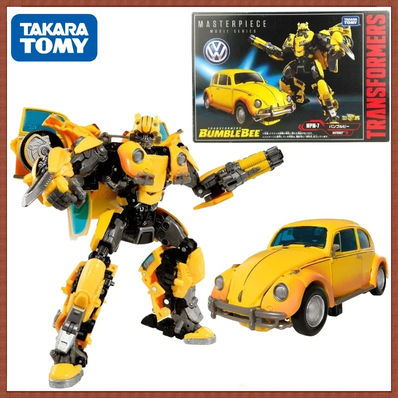 Auf Lager Takara Tomy Transformatoren mp Serie mpm MPM-07 Hummel bewegliche Figur Roboter Modell gif