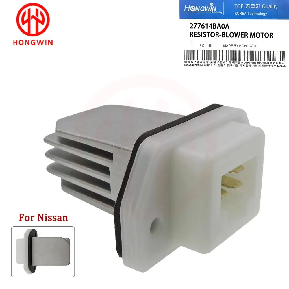 New Radiator Fan Blower Motor Resistance 277614BA0A 2722670T03 277613SB0A For Nissan Sentra Rogue NV1500 NV2500 Qashqai L4 V6 V8