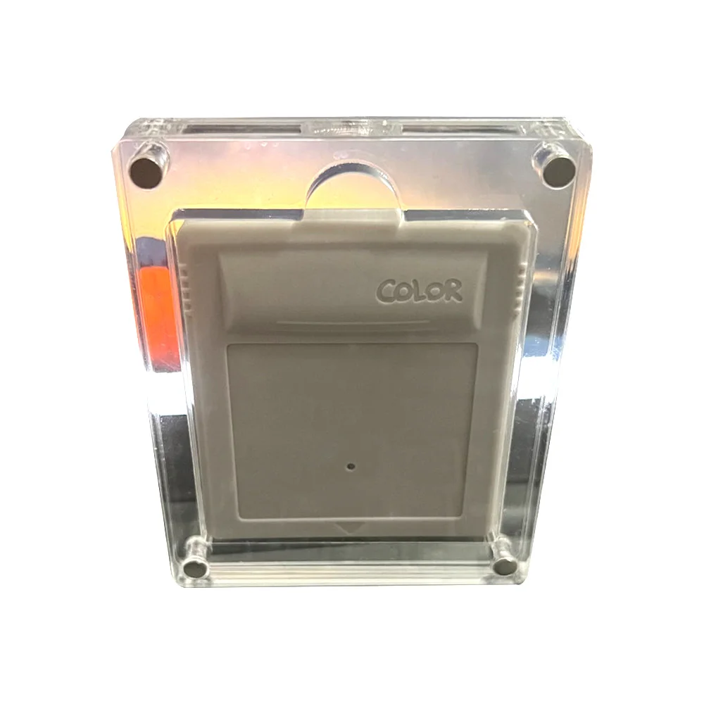 1/3/4 сетка для Gameboy Color GBC GB, прозрачная коробка для хранения игровых карт, акриловая коробка для дисплея с магнитной крышкой