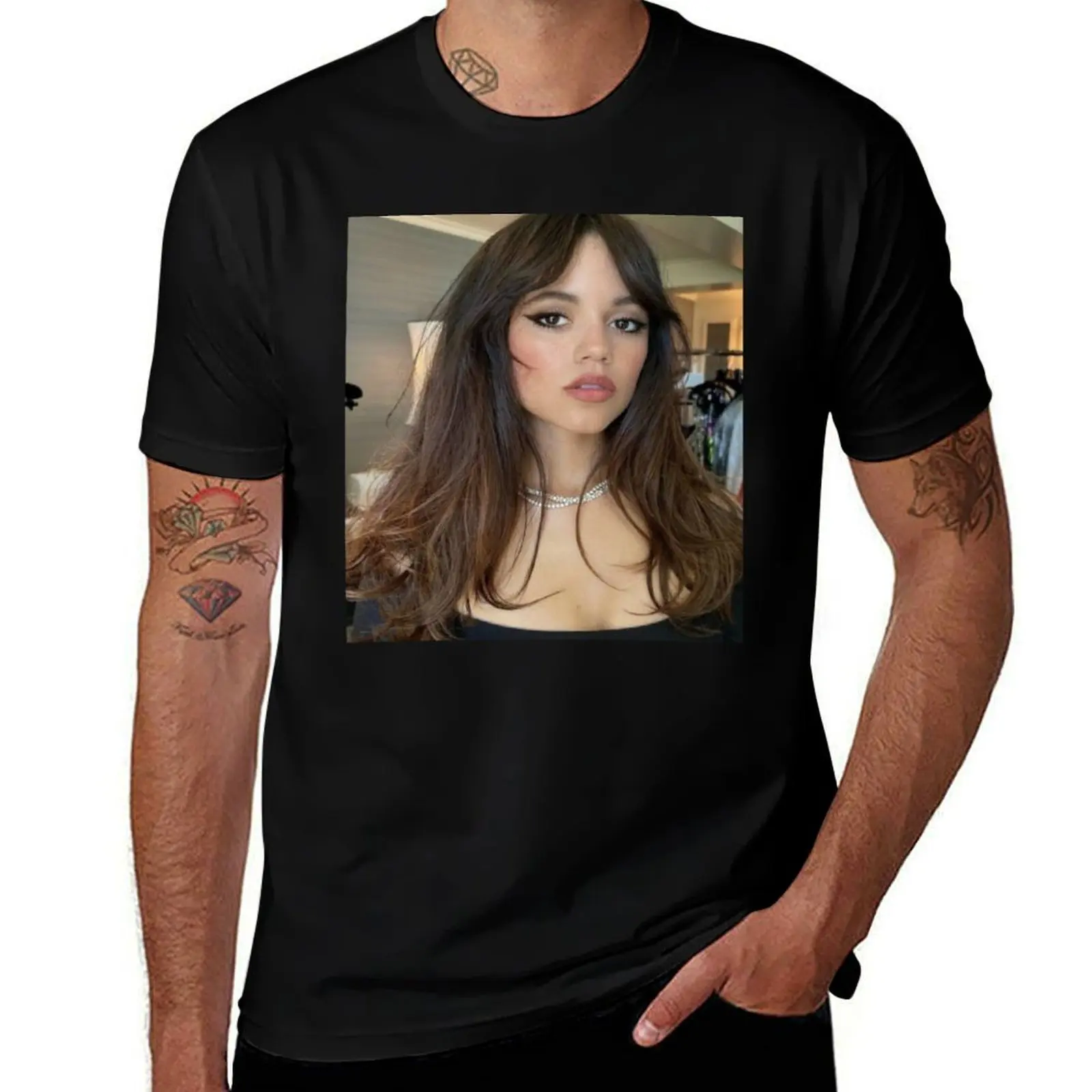 

jenna ortega poster poster gift for boyfriend poster posterjenna ortega lover posterxbdaxsrbbe T-Shirt