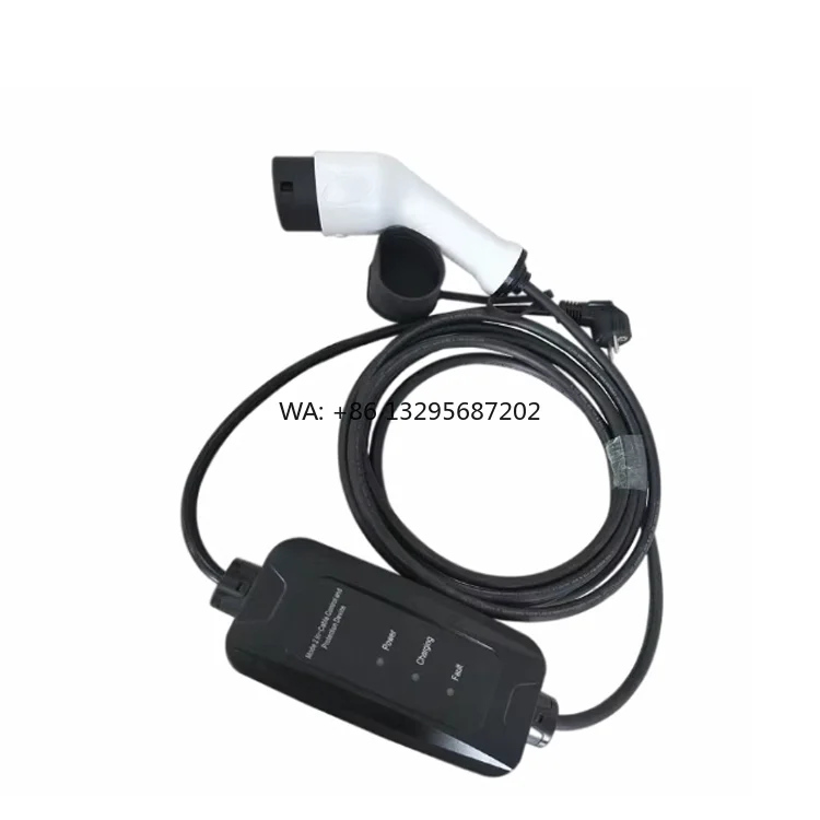 

New Arrival Mode 2 IEC62196-2 Plug Adapter 16A/32A Portable EV Charging Station