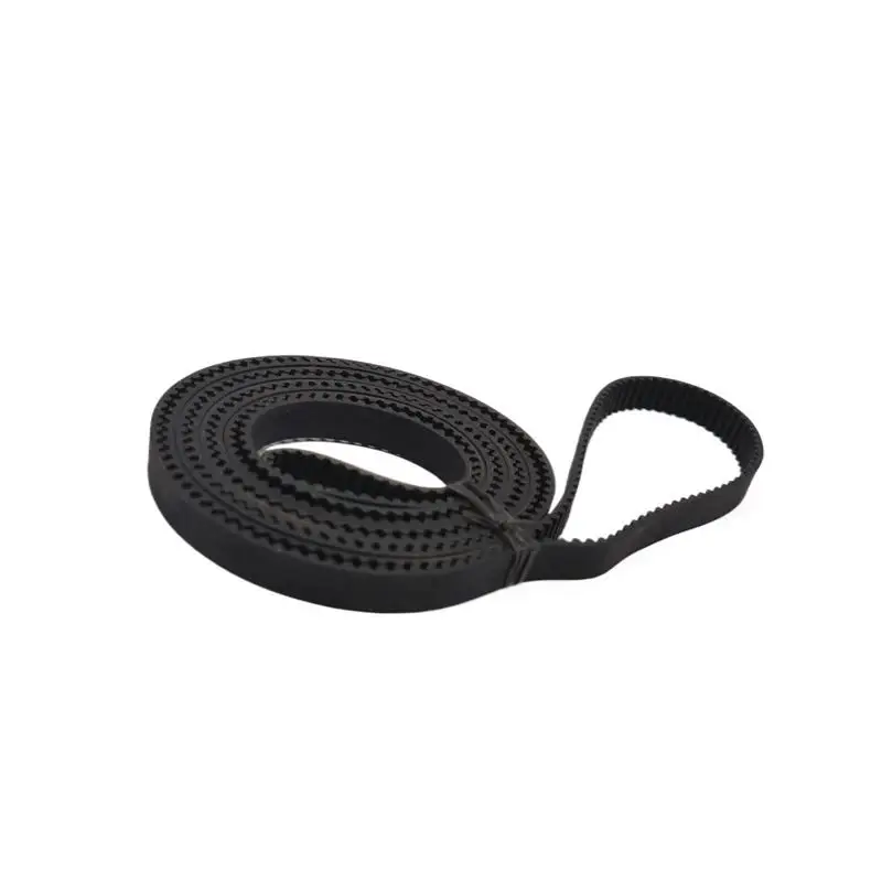 S2M 224 Synchronous Belt S2M-6 Closed-loop Rubber Timing Belts Width 6mm 8mm 10mm STD Black Timing Belt Length 224mm