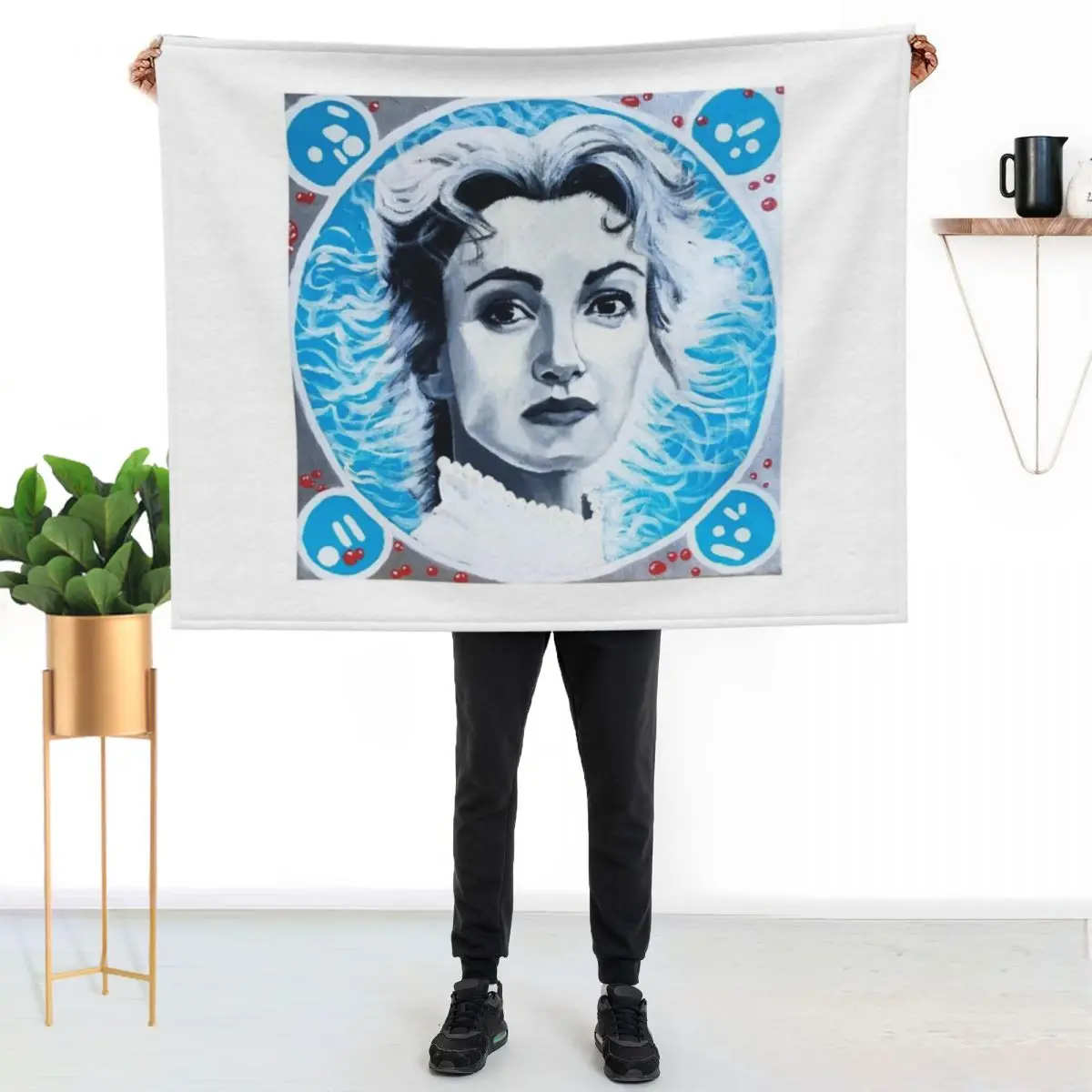 medicine woman Throw Blanket anime Blankets Sofas Of Decoration Large Luxury Throw Summer Beddings Bed Blankets